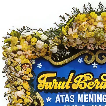 Semarang blomster- Begravelsestrykkeriet Blomst buket/Arrangement