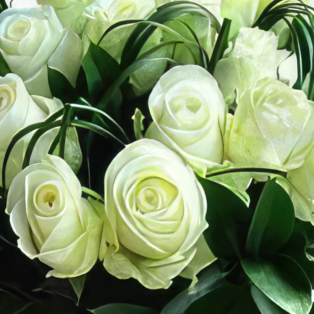 Casablanca flowers  -  Devotion Flower Bouquet/Arrangement