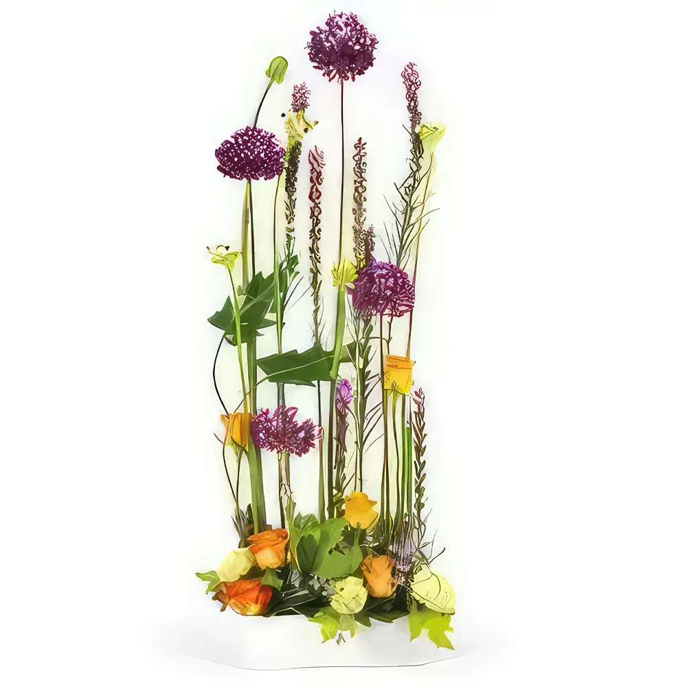 flores de Marselha- Arranjo de flores descoberta Bouquet/arranjo de flor