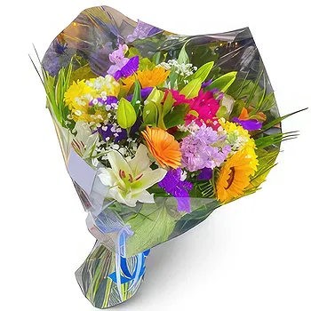 Ibiza flowers  -  Multi Color Bouquet Flower Delivery