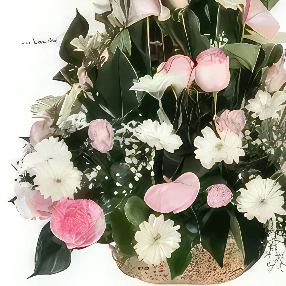 Бордо цветя- Божествена композиция Букет/договореност цвете