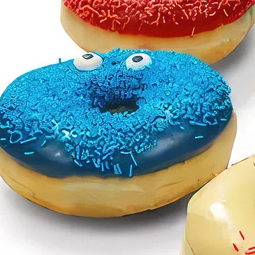 Amsterdam Blumen Florist- Donuts „Kinder“ Bouquet/Blumenschmuck