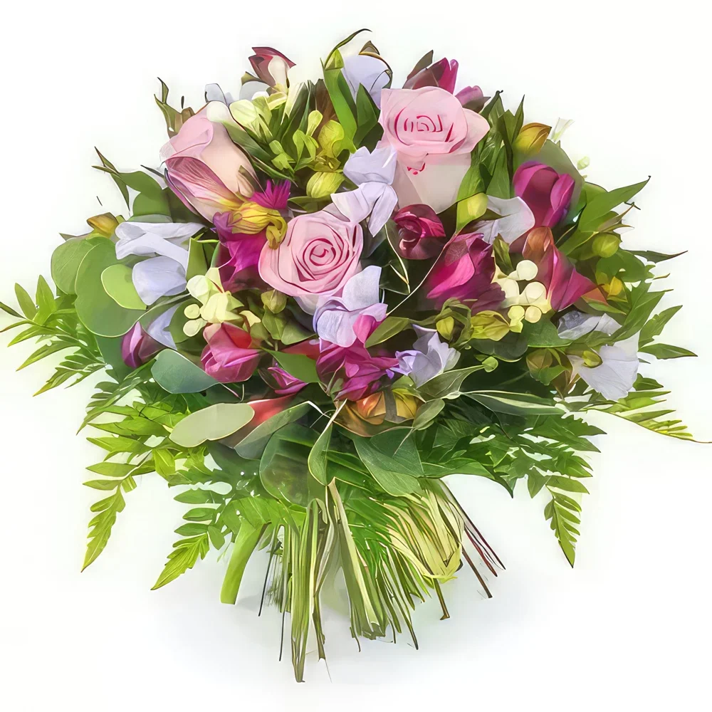 flores de Pau- Buquê redondo de Eclat Bouquet/arranjo de flor