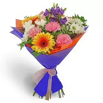 Kravino flowers  -  Emerald Bouquet Flower Delivery