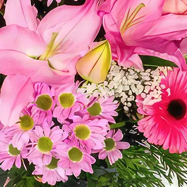 Cala Llonga flowers  -  Mosaic Blossoms Flower Bouquet/Arrangement