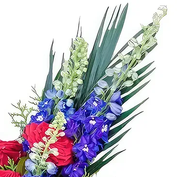 Barcelona flowers  -  Graceful Red Serenity Flower Bouquet/Arrangement