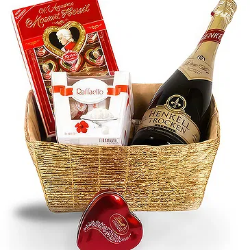 Montenegro blomster- Elegant chokoladevinskurv Blomst buket/Arrangement