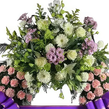 Cala Llonga flowers  -  Eternal Spring Tribute Flower Bouquet/Arrangement