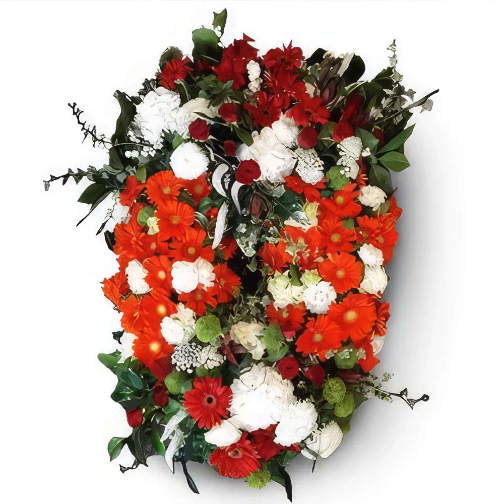 Quarteira çiçek- Üzüntüyü ifade et Çiçek buketi/düzenleme