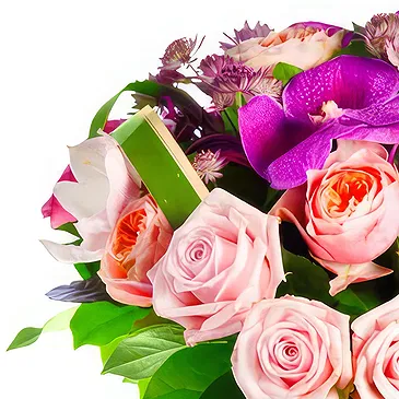 St. Maarten flowers  -  Bouquet of mixed pink flowers Flower Bouquet/Arrangement