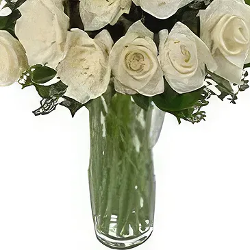 Borg i Grimsnesi blomster- Serenity White Blomst buket/Arrangement
