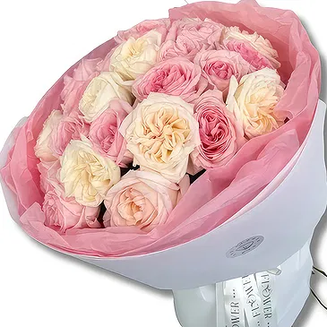 Garhoud flowers  -  Elegant Garden Roses Bouquet Flower Bouquet/Arrangement