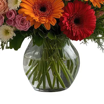 San Andros flowers  -  Natures Elegance Flower Bouquet/Arrangement