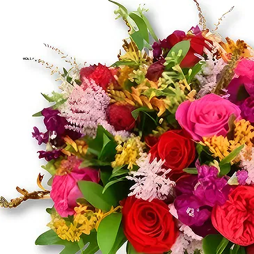United Arab Emirates flowers  -  Elegant Mixed Roses Bouquet Flower Bouquet/Arrangement