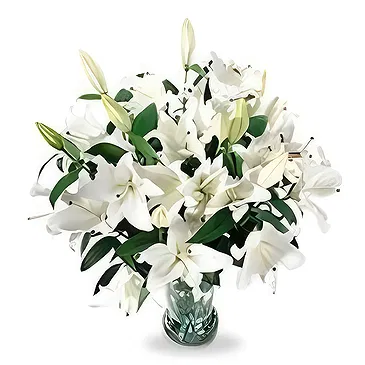 Nea Pavliani flowers  -  WHITE BEAUTY Flower Bouquet/Arrangement