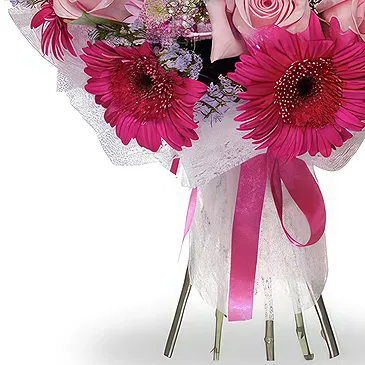 Greece flowers  -  PINK LOVE  Flower Bouquet/Arrangement