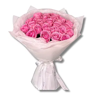 Garhoud flowers  -  Elegant Pink Roses Bouquet Flower Bouquet/Arrangement