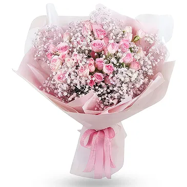 Palia Ampelia flowers  -  Soft Love Flower Bouquet/Arrangement