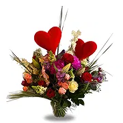 Brussels online Florist - bordeaux Bouquet