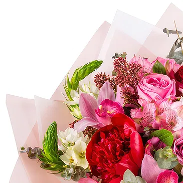 Castries flowers  -  Red and pink bouquet Flower Bouquet/Arrangement