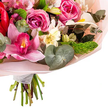 Castries flowers  -  Red and pink bouquet Flower Bouquet/Arrangement