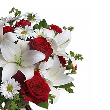 Italy flowers  -  Bouquet with Lilies, Gerberas and Roses Flower Bouquet/Arrangement
