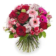 Italy online Florist - Roses & Gerberas Engagement Bouquet Bouquet