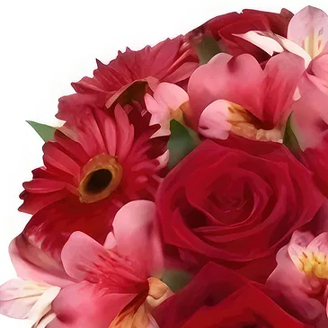 Greece flowers  -  DAZZLING LOVE Flower Bouquet/Arrangement