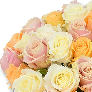 An-Najadah blomster- Elegante myke fargeroser Blomsterarrangementer bukett