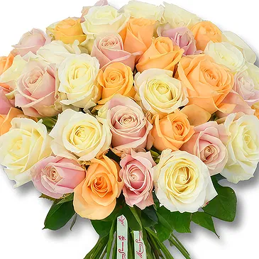 An-Najadah blomster- Elegante myke fargeroser Blomsterarrangementer bukett