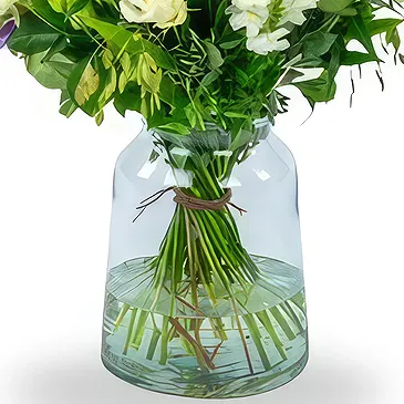 Zande blommor- Kondoleansbukett Bukett/blomsterarrangemang