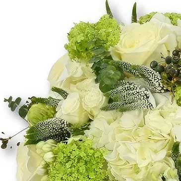 An-Najadah blomster- Elegant hvit blomsterbukett Blomsterarrangementer bukett