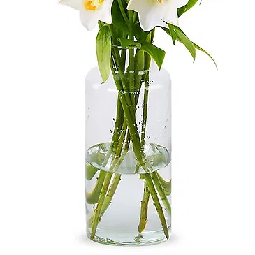 Maastricht Blumen Florist- Lilien - Weiße Himmelslilien Bouquet/Blumenschmuck