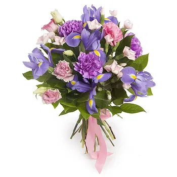 San Marino flowers  -  Bouquet of purple and lilac flowers Delivery