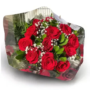 S Eixample flowers  -  Red Affection Flower Bouquet/Arrangement