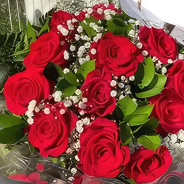 S Eixample flowers  -  Red Affection Flower Bouquet/Arrangement