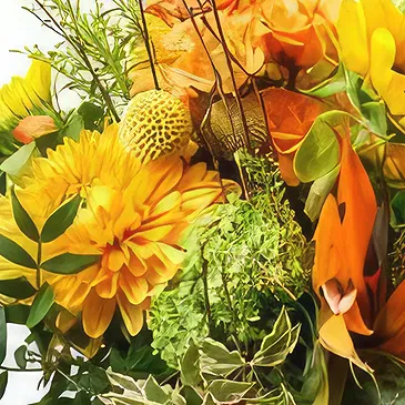 Ibiza flowers  -  Composed Love Flower Bouquet/Arrangement