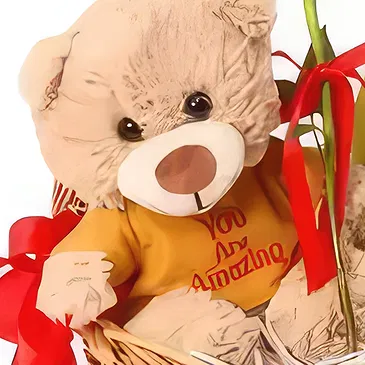 Dubai flowers  -  Endearing Gift Hamper Flower Bouquet/Arrangement