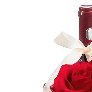 Babjak bunga- Anggur Bordeaux Rangkaian bunga karangan bunga