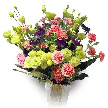 Powidz blomster- Bursdagsbukett Blomsterarrangementer bukett