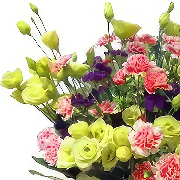 Powidz blomster- Bursdagsbukett Blomsterarrangementer bukett