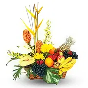 Bon Air West Development online Florist - Fruit and Flowers Bouquet