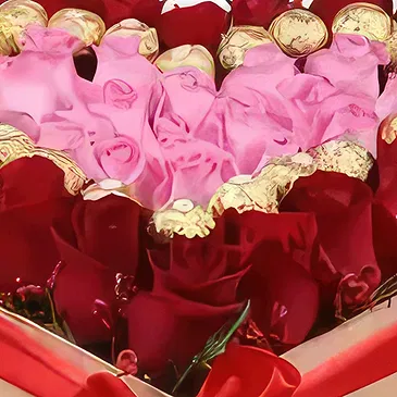 Dubai flowers  -  Expression of Love Flower Bouquet/Arrangement