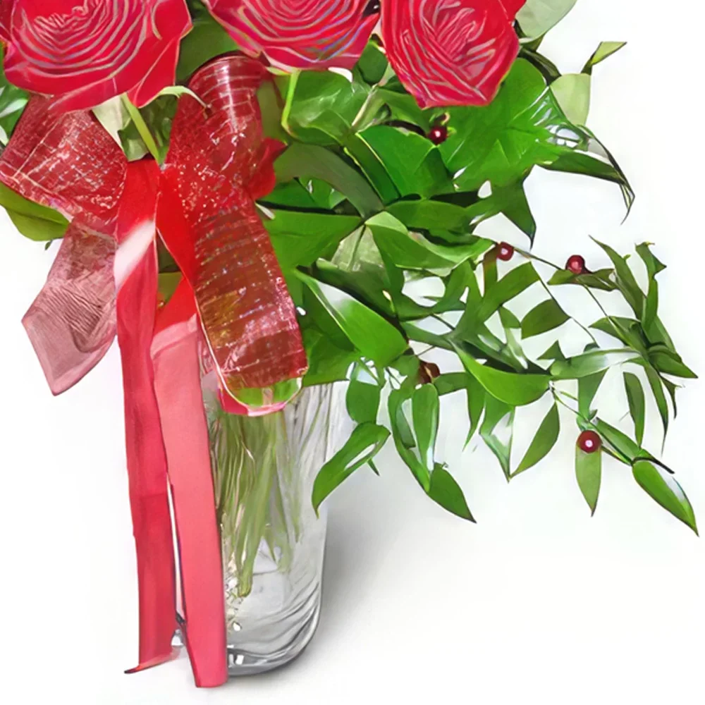 Krakkó-virágok- Szerelmes csokor Virágkötészeti csokor