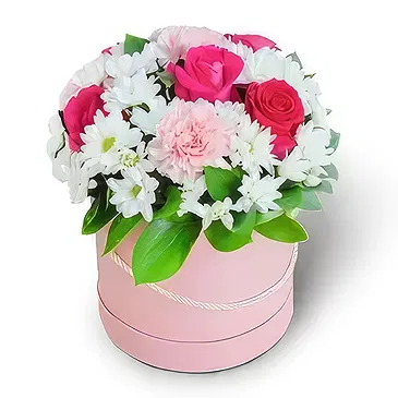 Bistrec bloemen bloemist- Boxed tuinen Boeket/bloemstuk