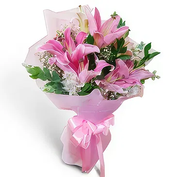 Cung Kiệm flowers  -  Pink Passion Flower Bouquet/Arrangement