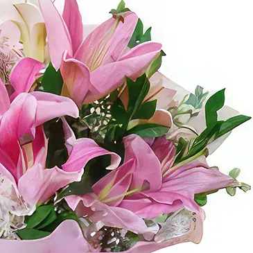 Cung Kiệm flowers  -  Pink Passion Flower Bouquet/Arrangement