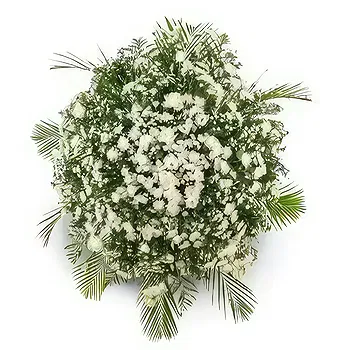 Santa Maria da Boa Vista flowers  -  Luxurious Crown of Condolences Flower Delivery
