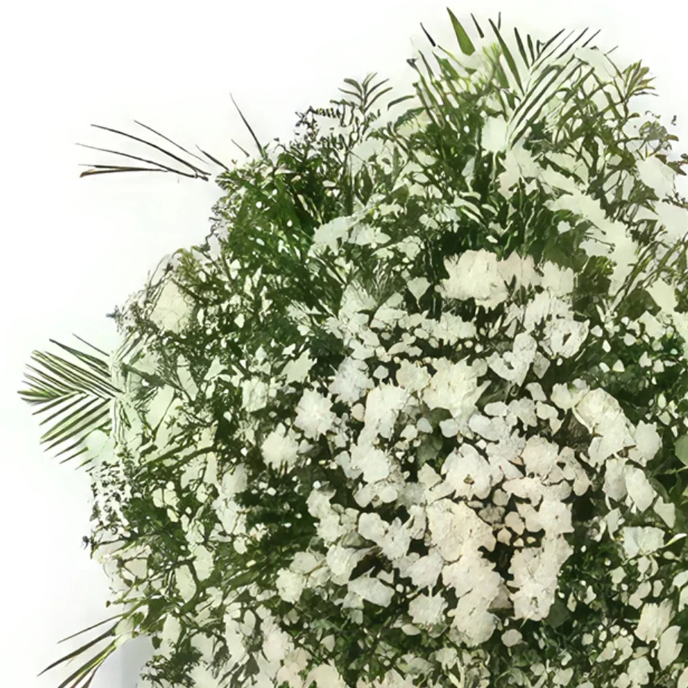Manaus flori- Coroana de lux de condoleante Buchet/aranjament floral