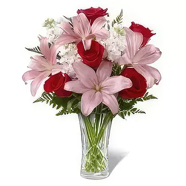 Bukit Meriam blomster- Blushing Beauty Blomst buket/Arrangement